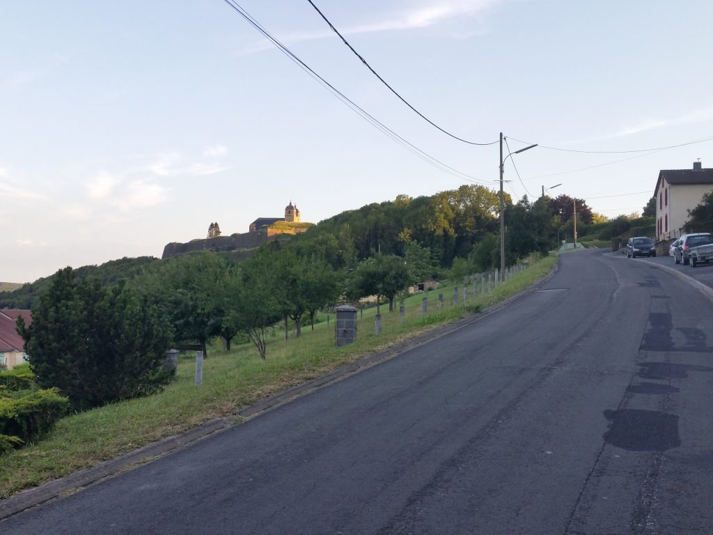 Montmedy vanuit de verte 