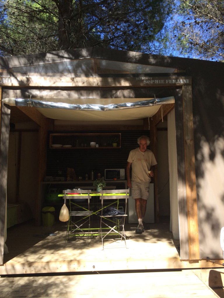 Onze luxe tent in Latour de France